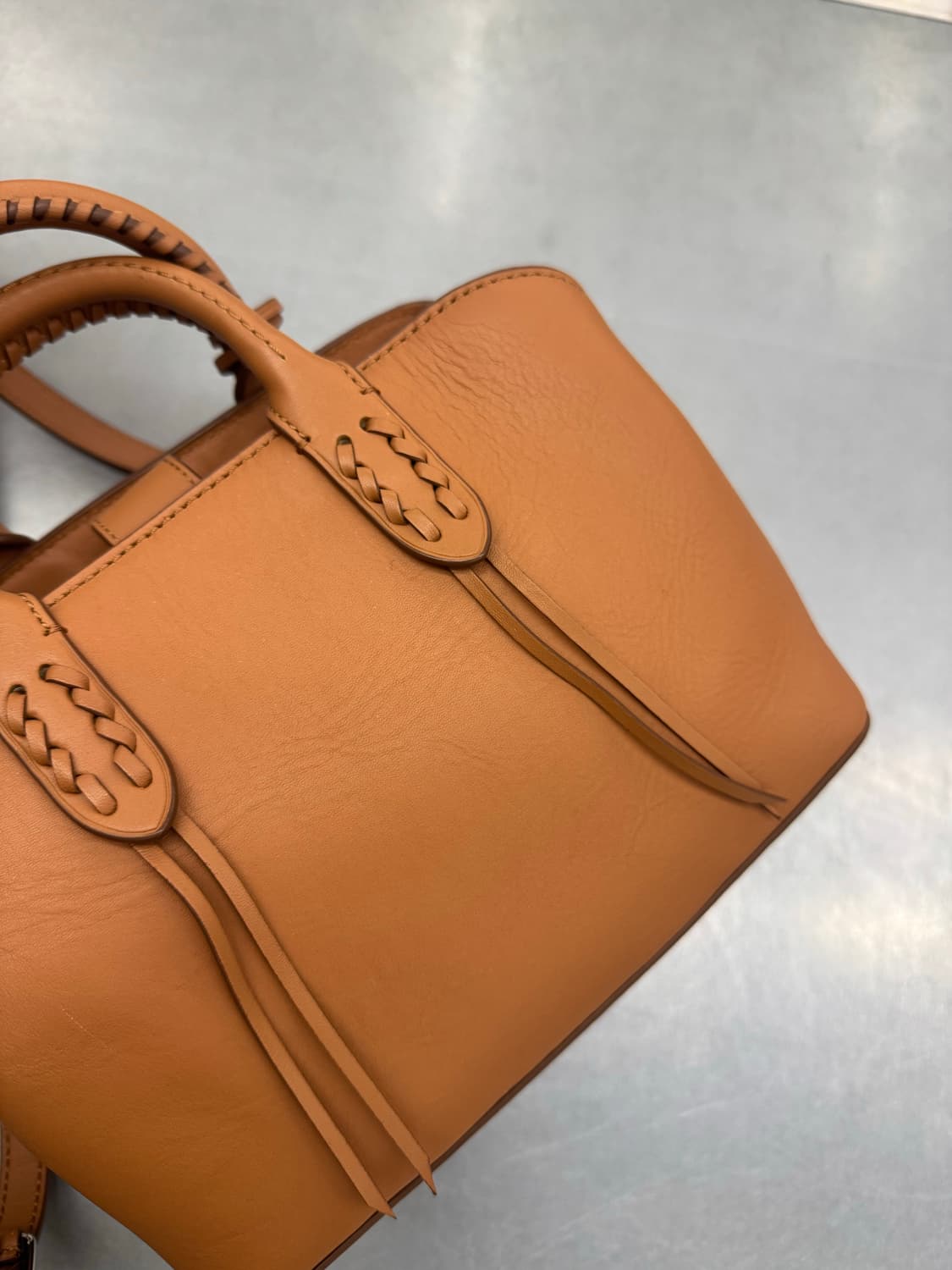 Polo 폴로 랄프로렌 우먼  탠 컬러  2way 백 상품이미지10