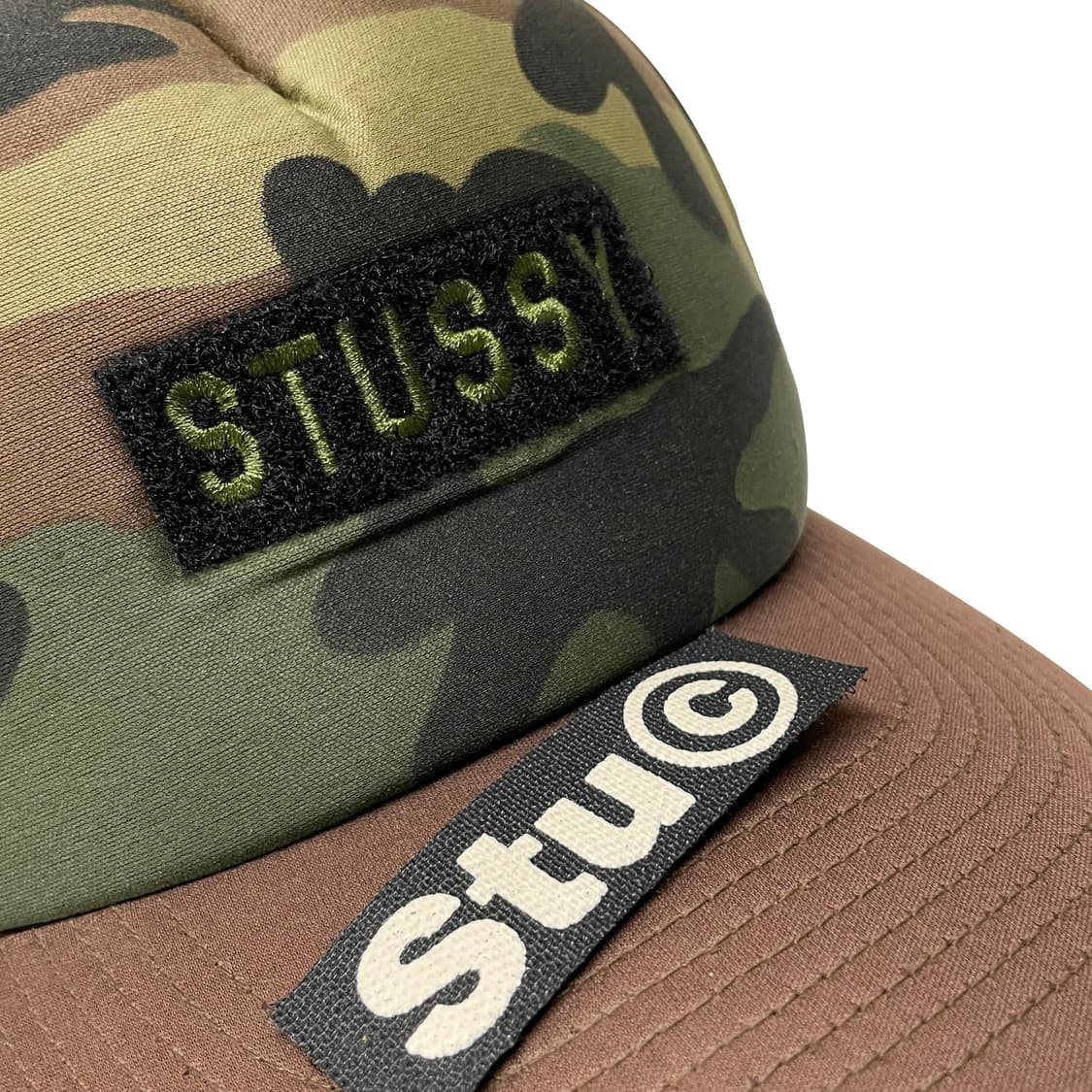 스투시 90s 2WAY 메쉬캡 카모 상품이미지4