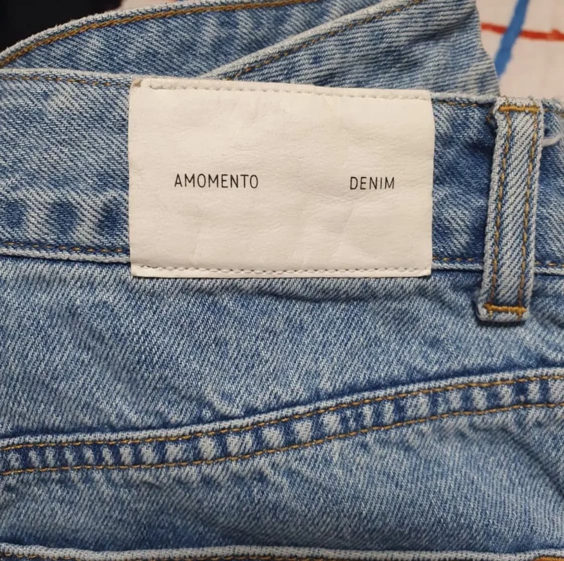 [1] 아모멘토 리사이클 코튼 연청데님(새상품컨디션) 상품이미지3
