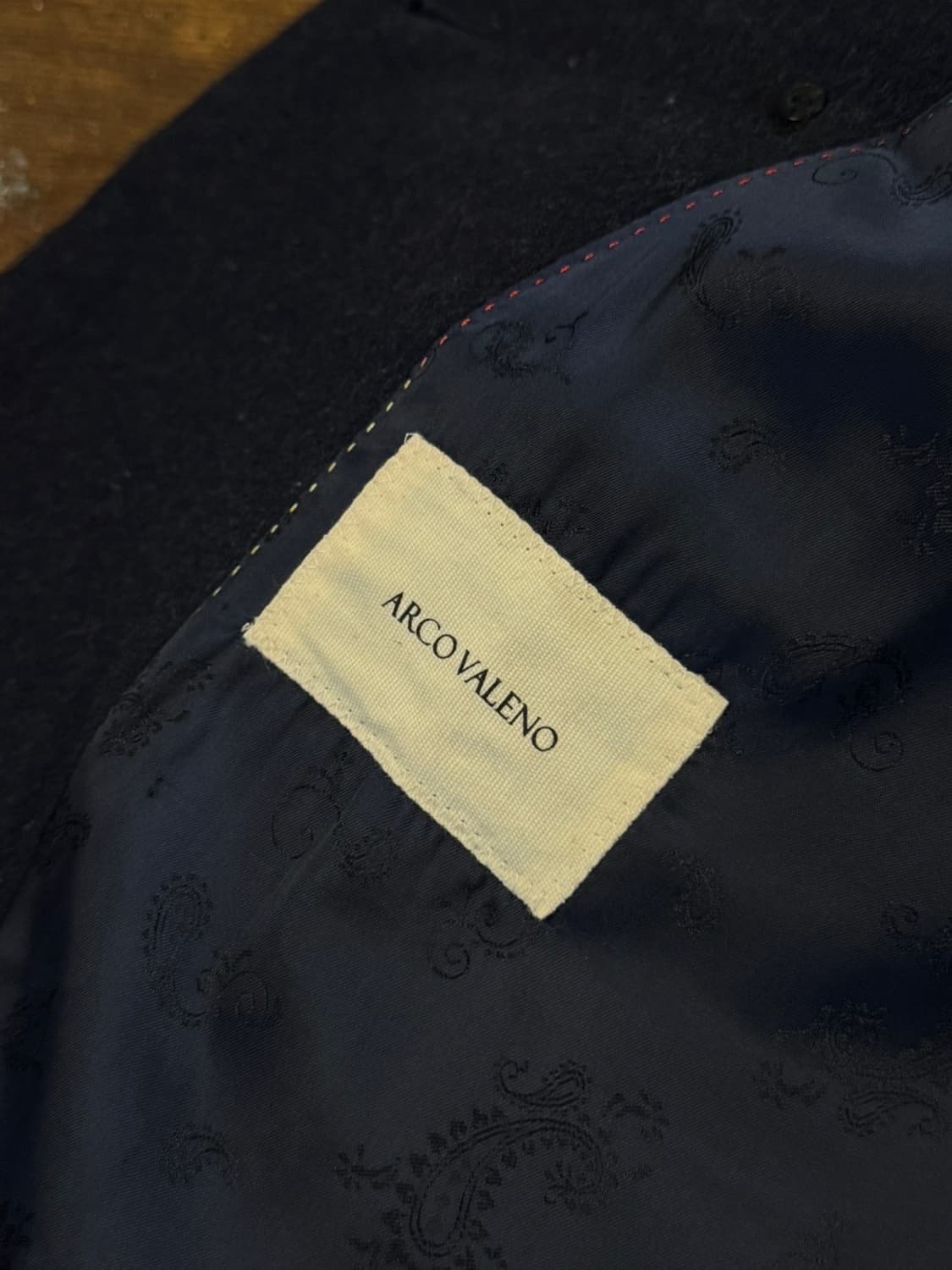 아르코 발레노 더블 브레스티드 코트 슬림100 상품이미지8