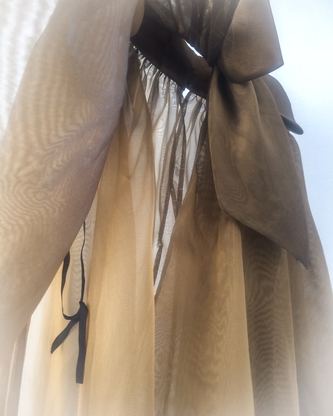 Ribbon point layered skirt 상품이미지6