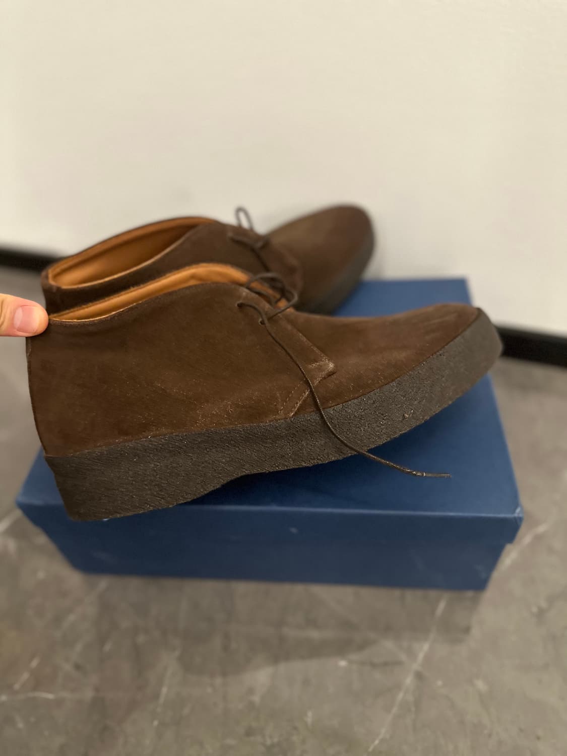 sanders 샌더스 스웨이드 처카부츠 상품이미지4