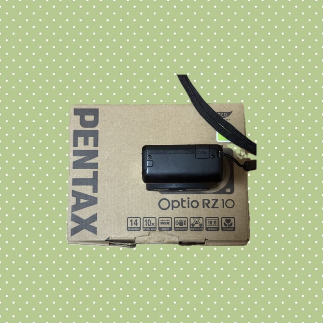 [풀박스] PENTAX Optio RZ10 라임 상품이미지6