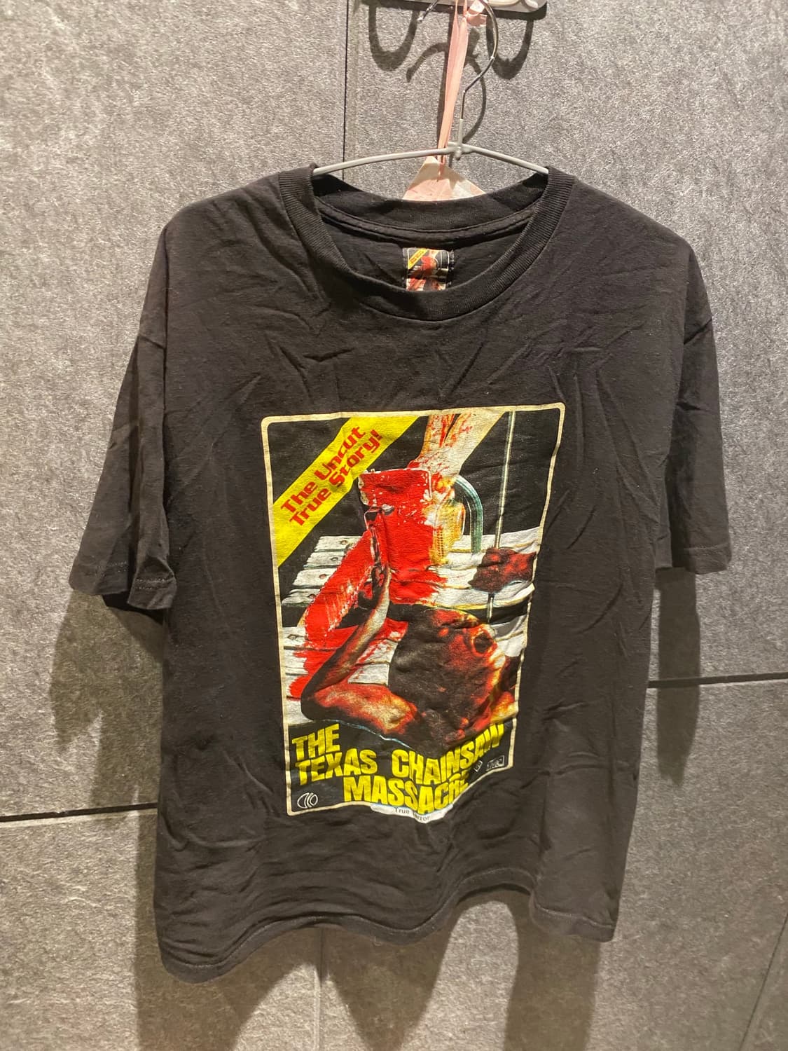 Wacko Maria Texas Chainsaw Tee Black L 상품이미지2
