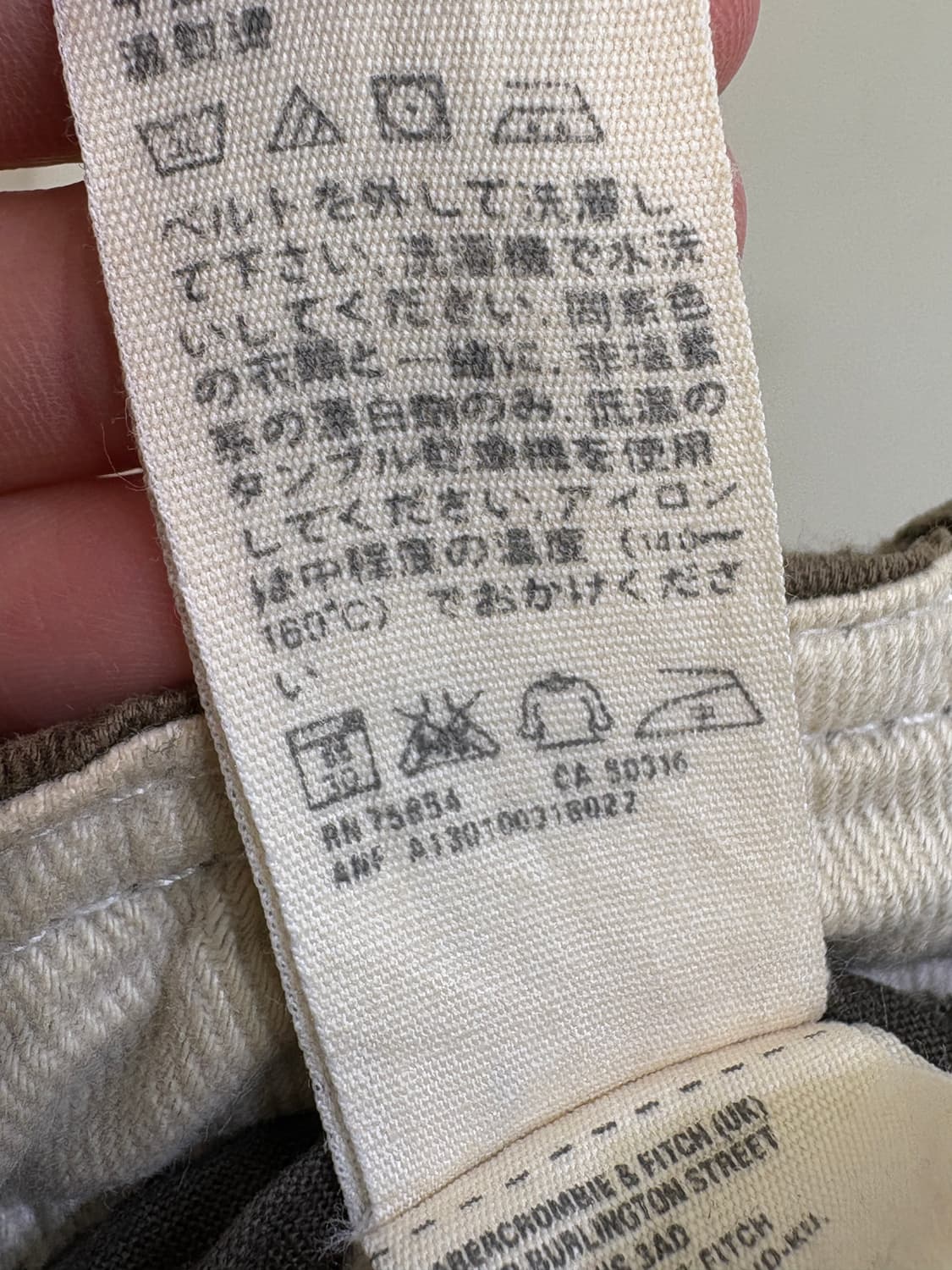 ABERCROMBIE & FITCH 카고팬츠 상품이미지10