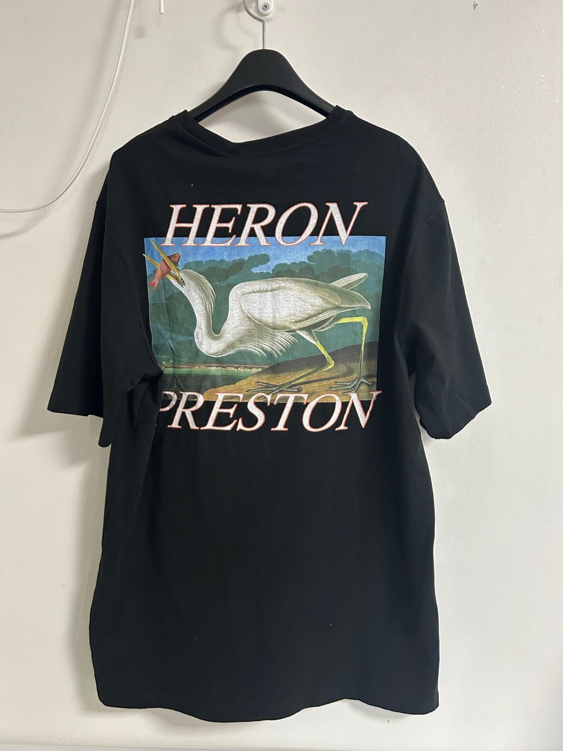 heron preston 쇼 하우스 시그니처 버드 반팔 티셔츠 블랙 상품이미지5