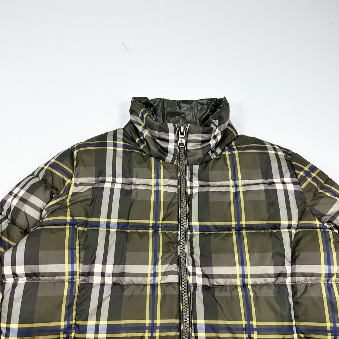 폴로 랄프로렌 클래식 여성 타탄체크 다운 패딩 여성M 상품이미지2