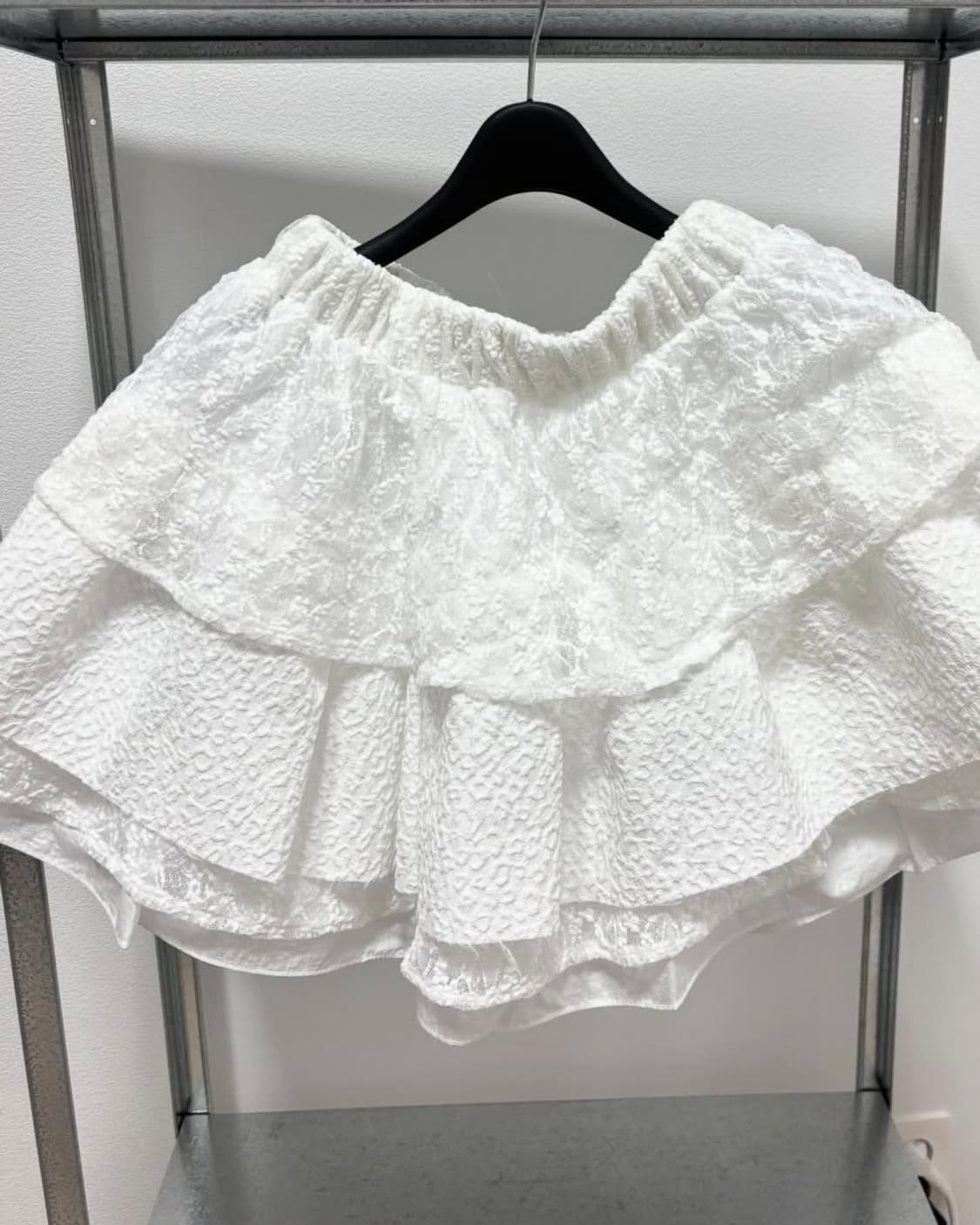 페이즈드 캉캉스커트 화이트 상품이미지4