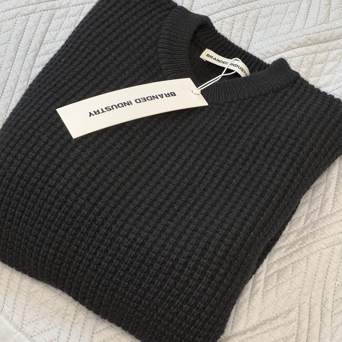 브랜디드 체인헤비울 스웨터 상품이미지2