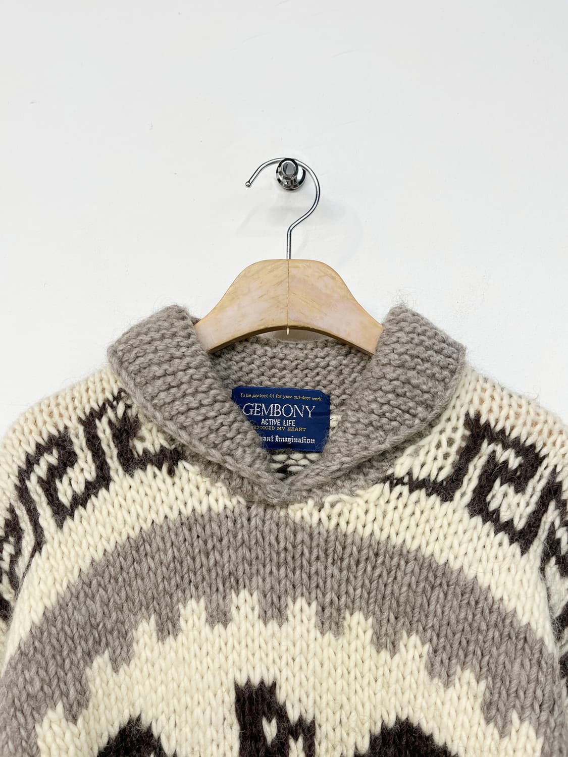 GEMBONY 핸드메이드 코위찬 니트 상품이미지5