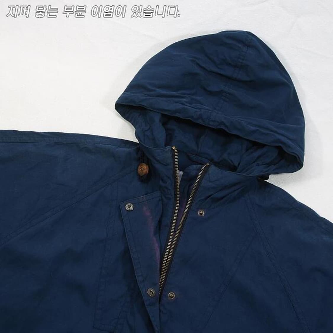 (착용컷) Aquascutum 후드 아노락 자켓 (M) 상품이미지5