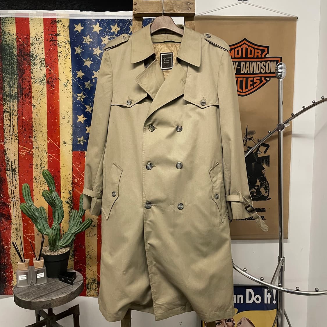 크리스찬 디올 무슈 내피 트렌치 코트 하이엔드 명품 코트 상품이미지1