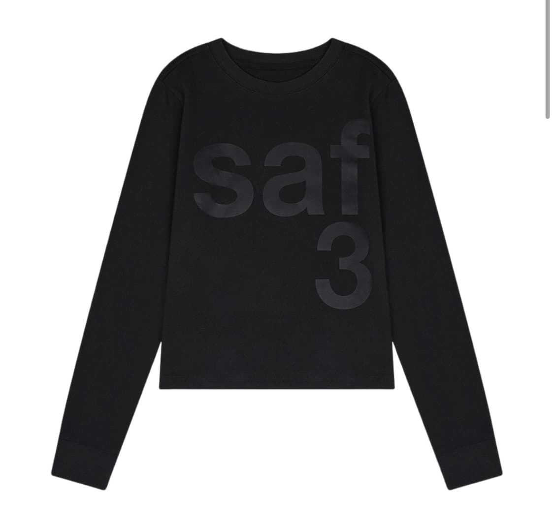 사파리스팟 1/2 롱슬리브 블랙 상품이미지1