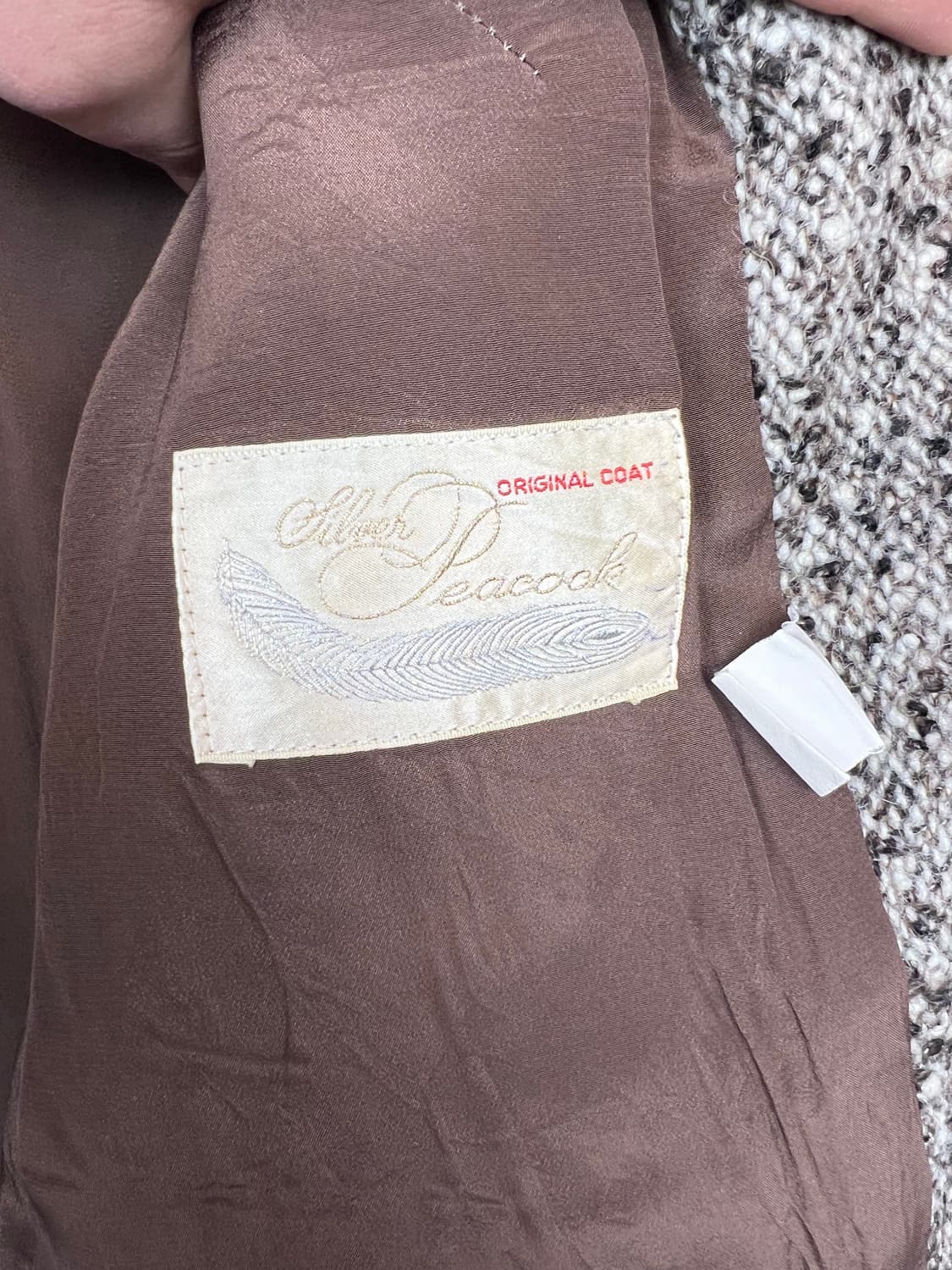 JPN 모리/러블리/펑크/Y2K 트위드 코트 OS 상품이미지3