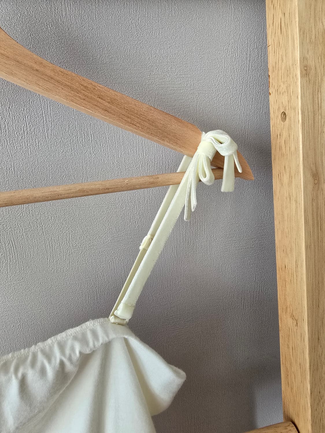 WILLSELECTION 벨벳 스트랩 탑 (M) 상품이미지4