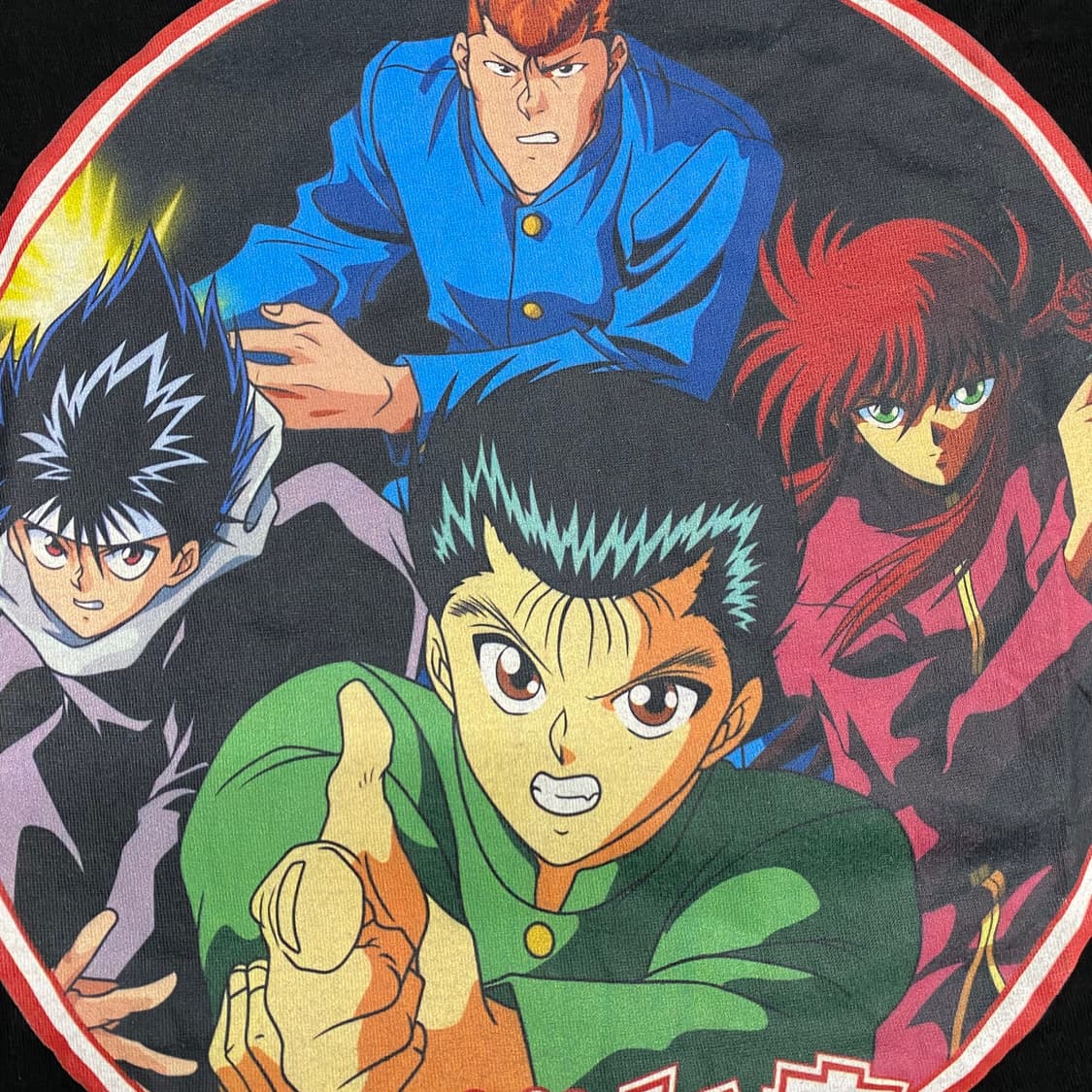 유유백서 오피셜 애니메이션 티셔츠 상품이미지5