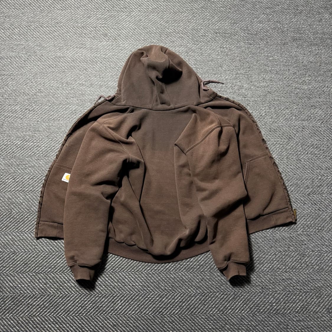 칼하트 레인디펜더 하드 페이딩 디스 후드 집업 자켓 상품이미지5