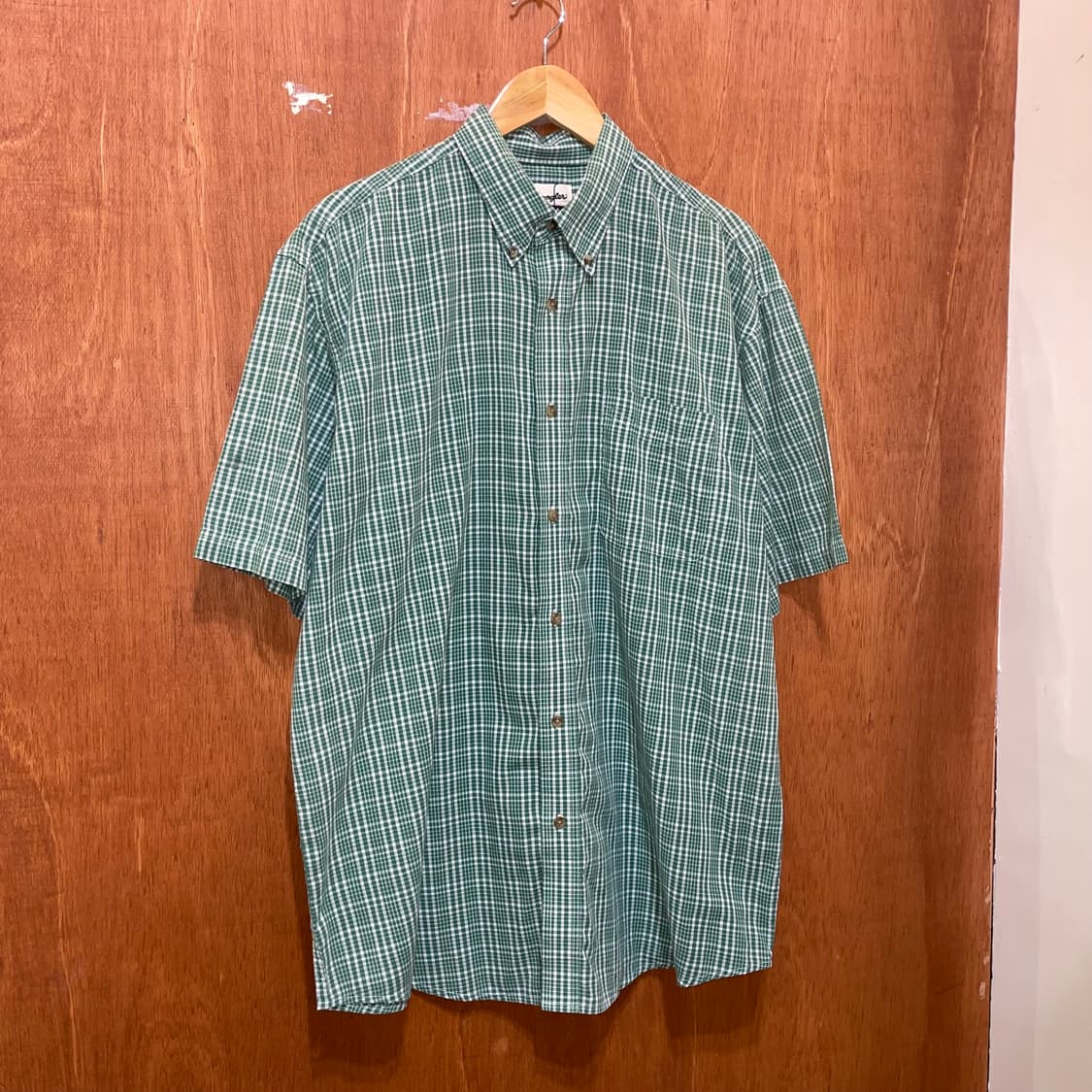 (XL) Wrangler 랭글러 체크 반팔 셔츠 상품이미지2