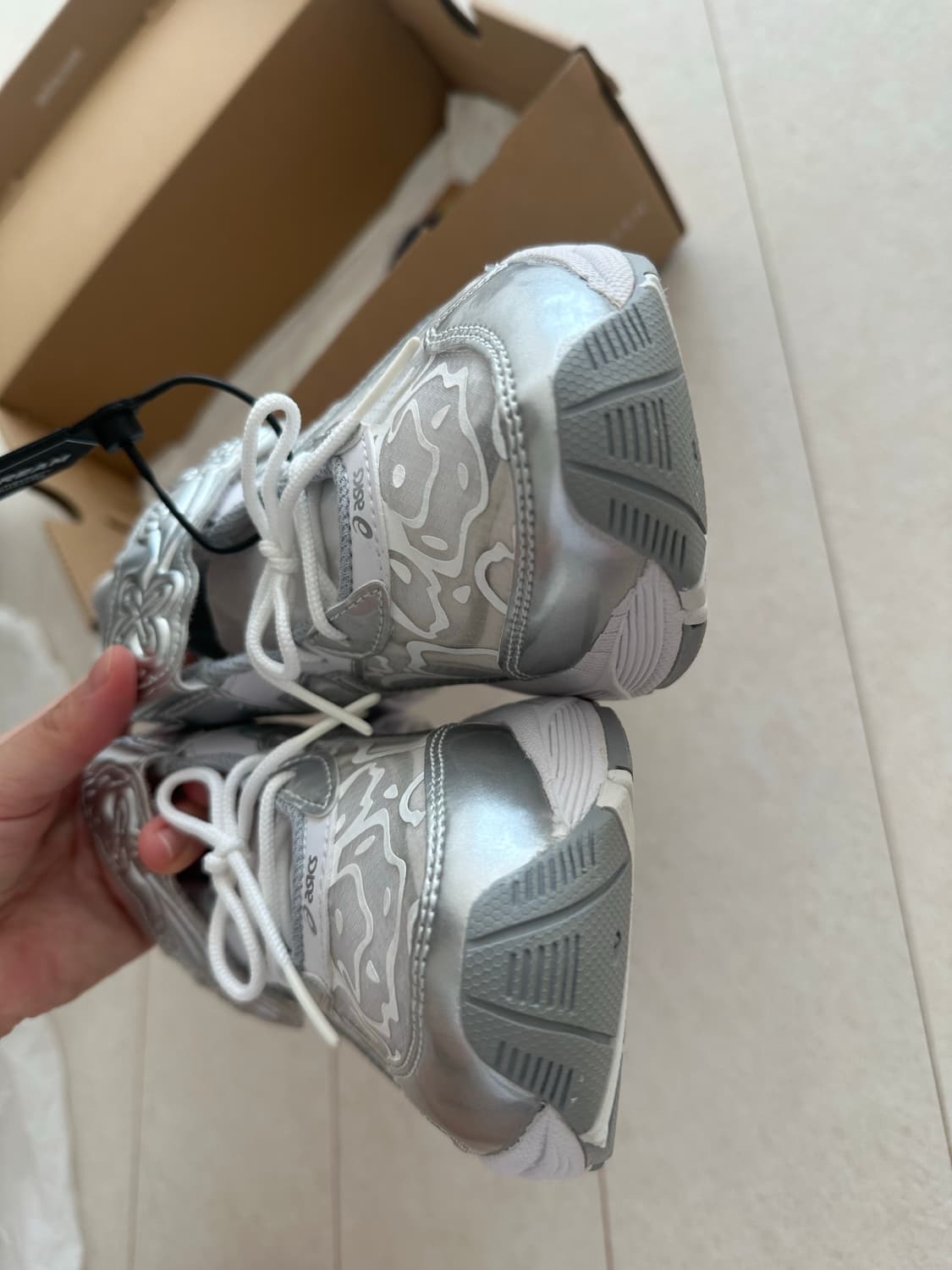 세실리에 반센X아식스  GT2160 실버 상품이미지5