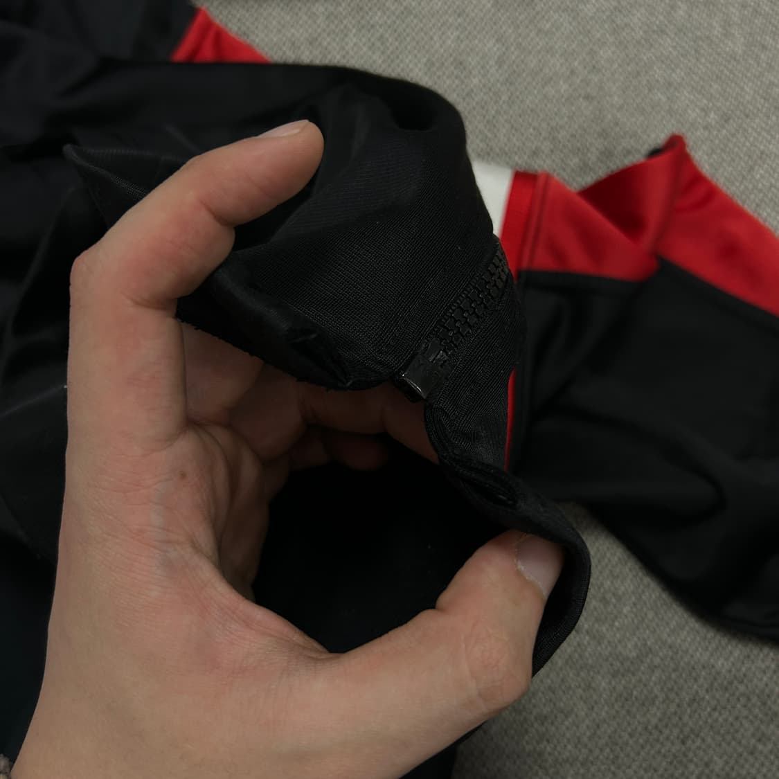 (일본판)푸마 올드스쿨 빅로고 후드 져지(XL) 상품이미지5