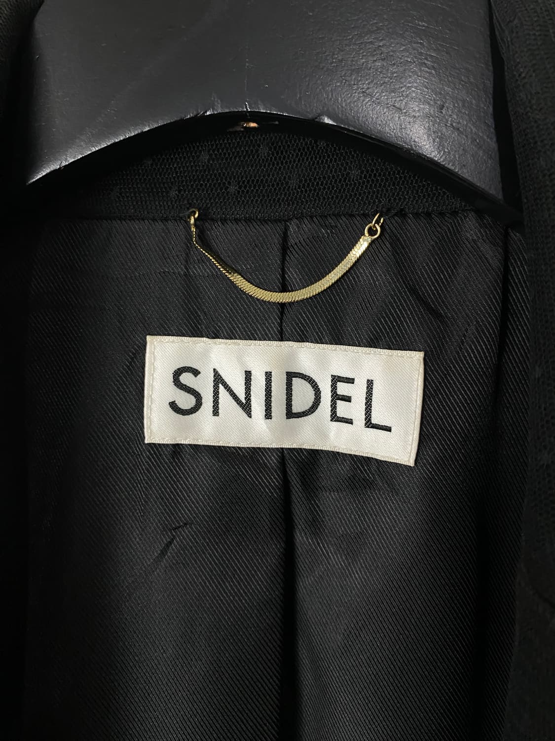 빈티지 SNIDEL 도트 쉬폰 레이어드 코트 상품이미지9