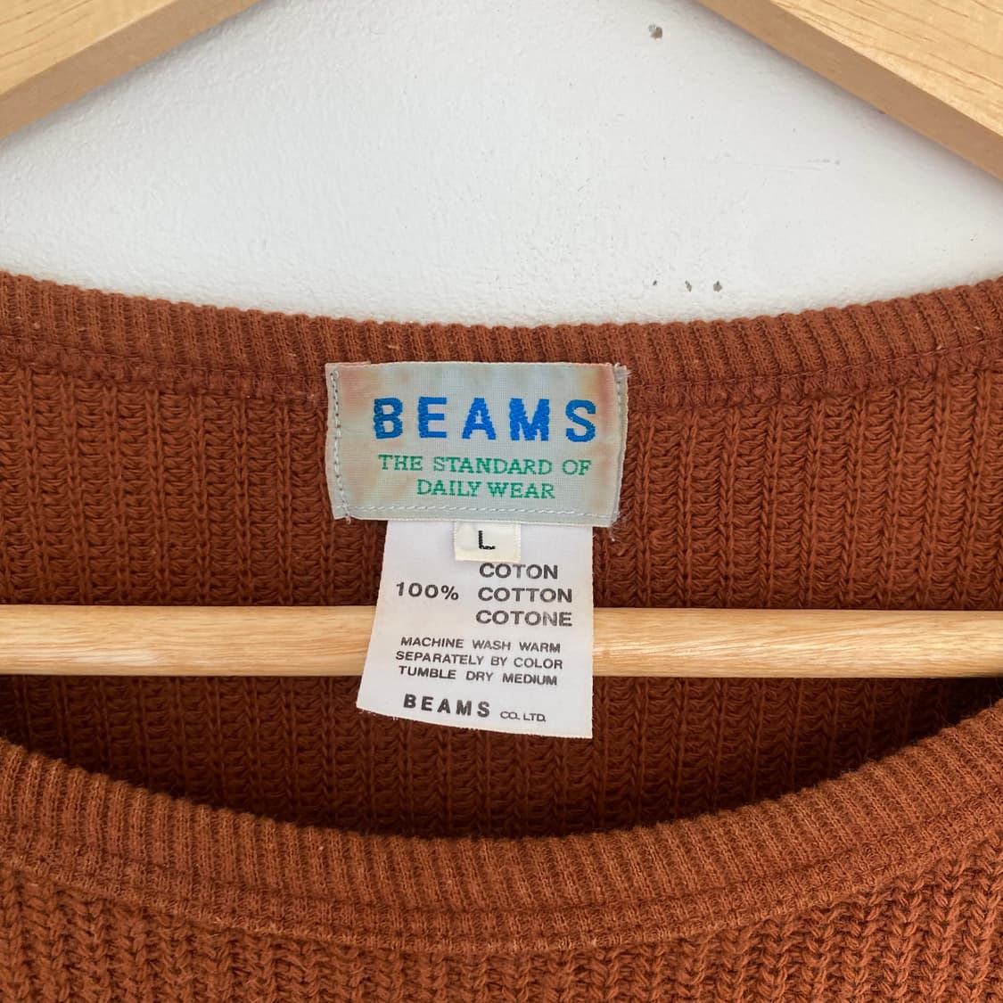 빔즈 오버사이즈 니트 상품이미지2