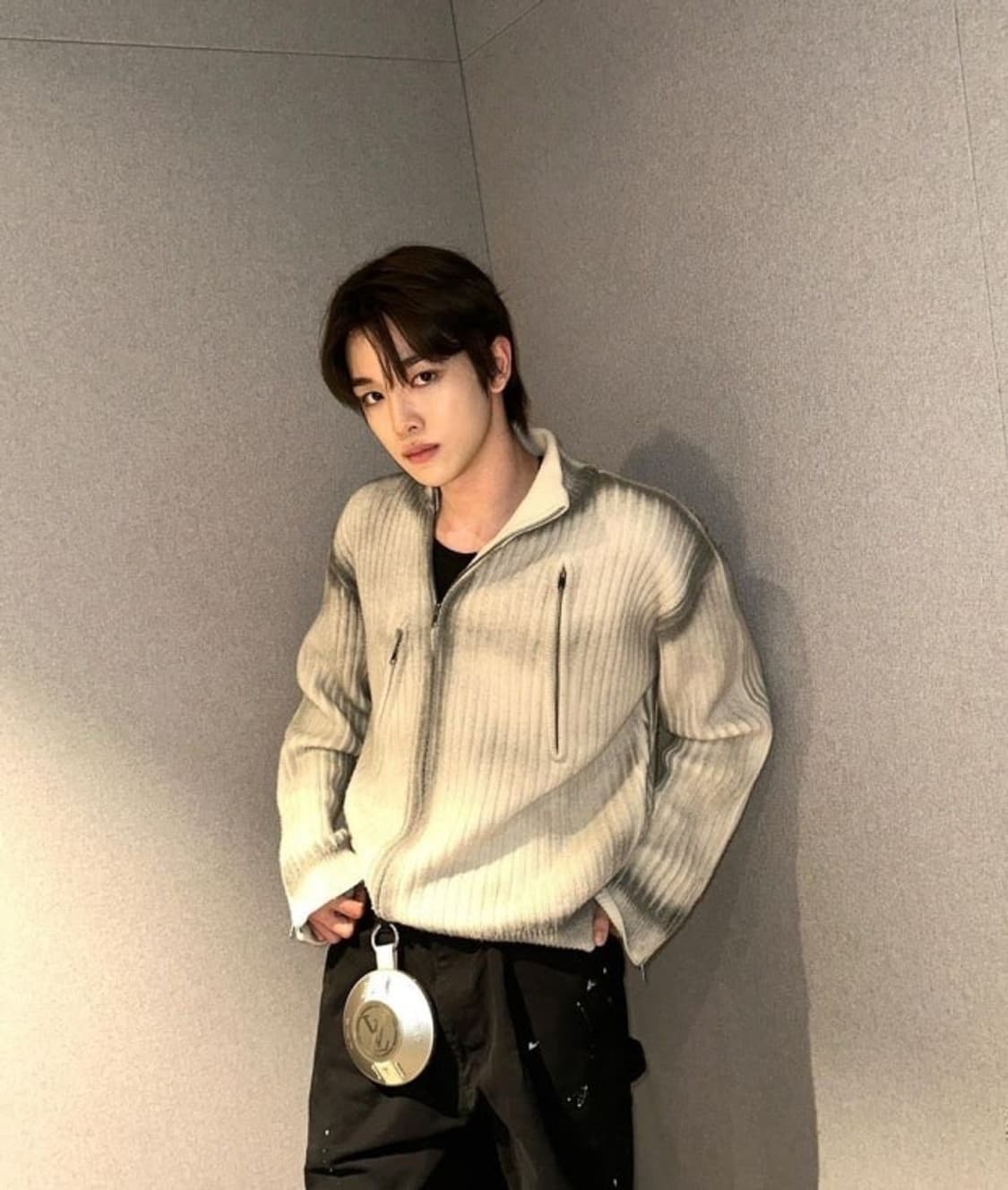 노쿨러스 니트 집업 상품이미지1