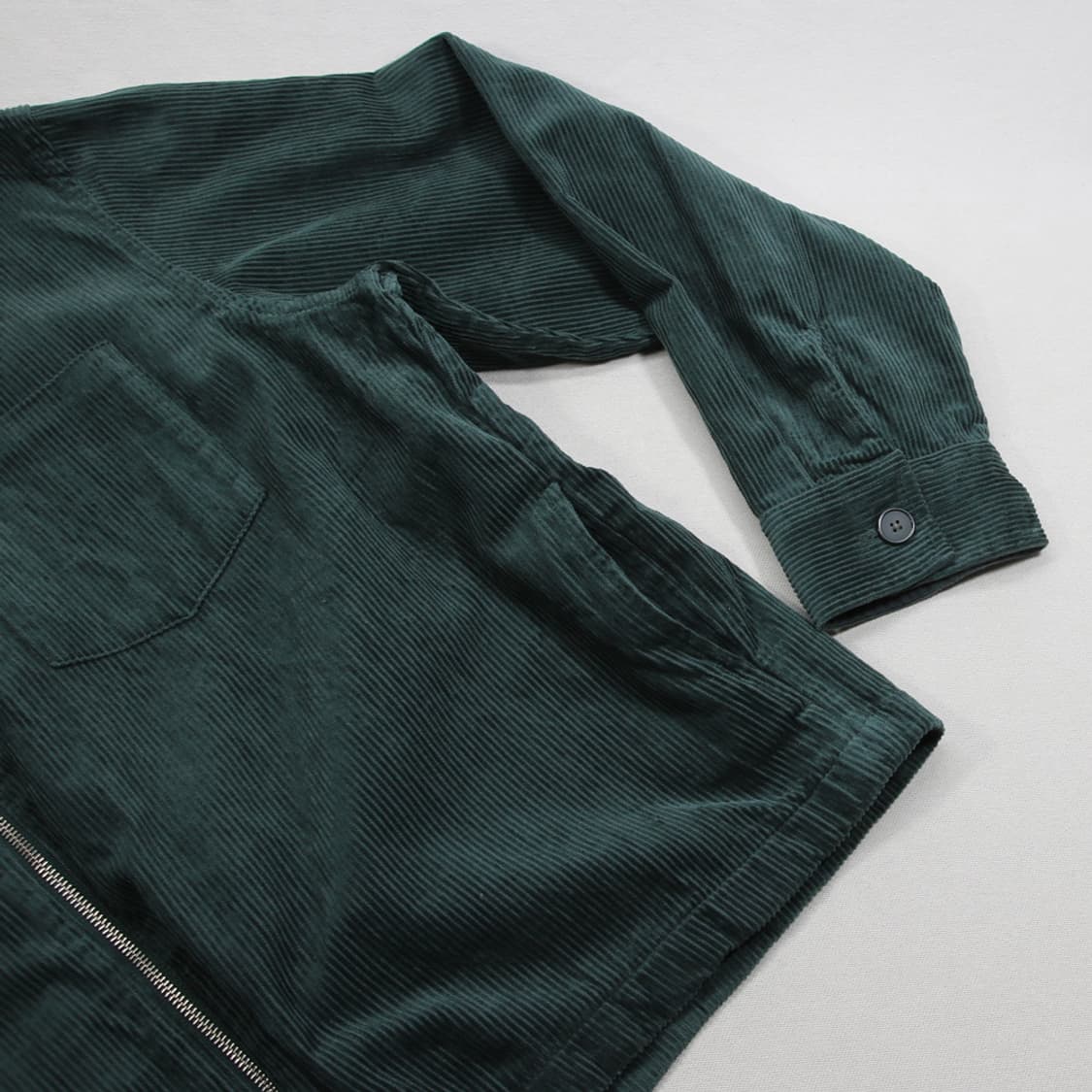 (착용컷) GU 코듀로이 집업 자켓 (남성용 105) 상품이미지6