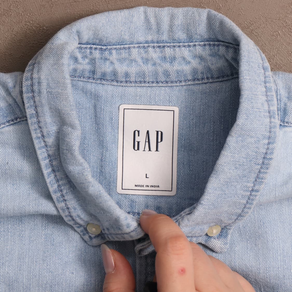 갭 데님 워크셔츠 A1548 상품이미지3