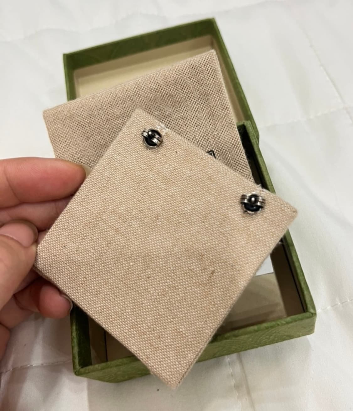 구찌 GG 마몽 실버 귀걸이 / 상태 S 상품이미지2