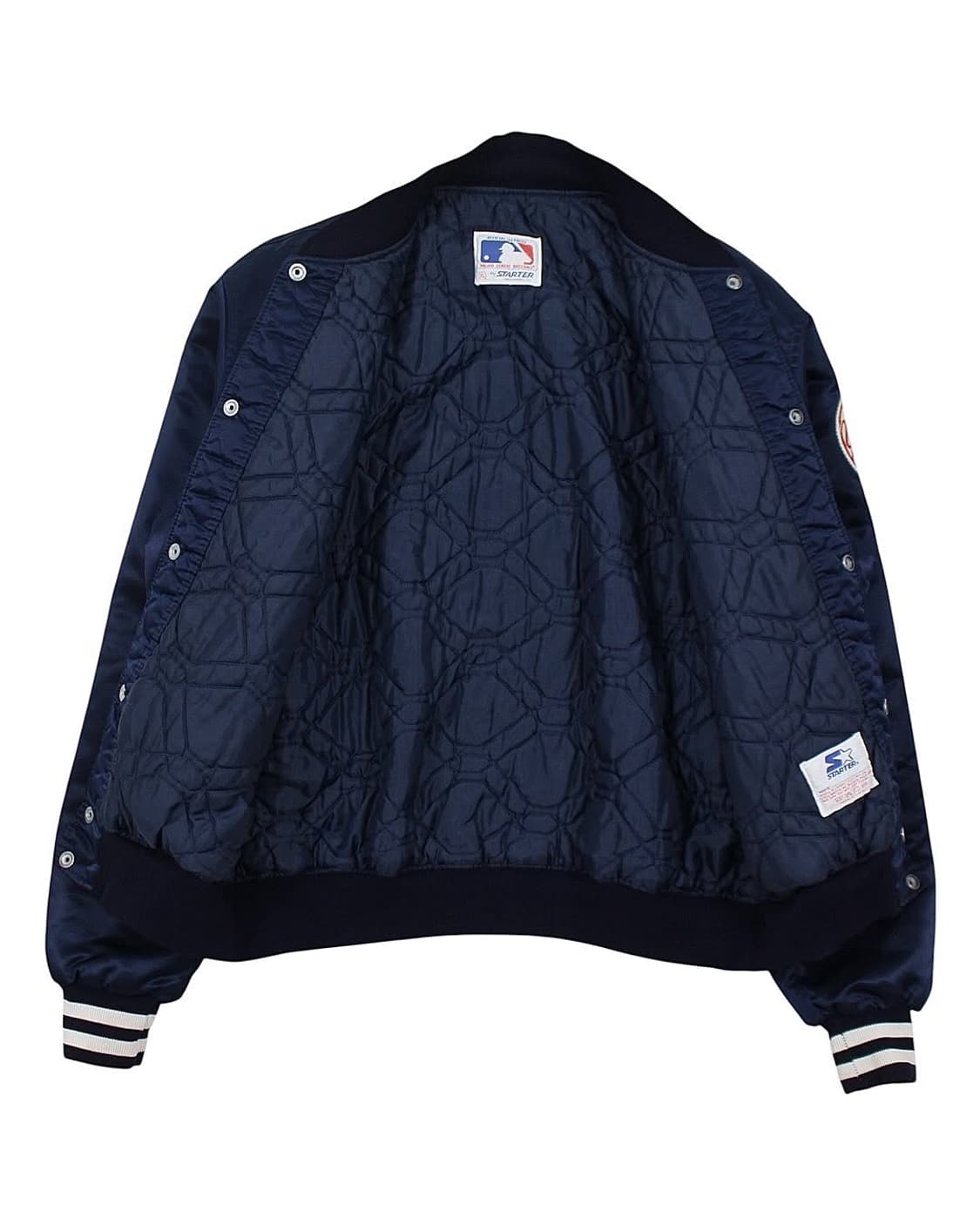 1980s USA 스타터 나일론 사틴 자켓 뉴욕양키스 빈티지 미국제 상품이미지3