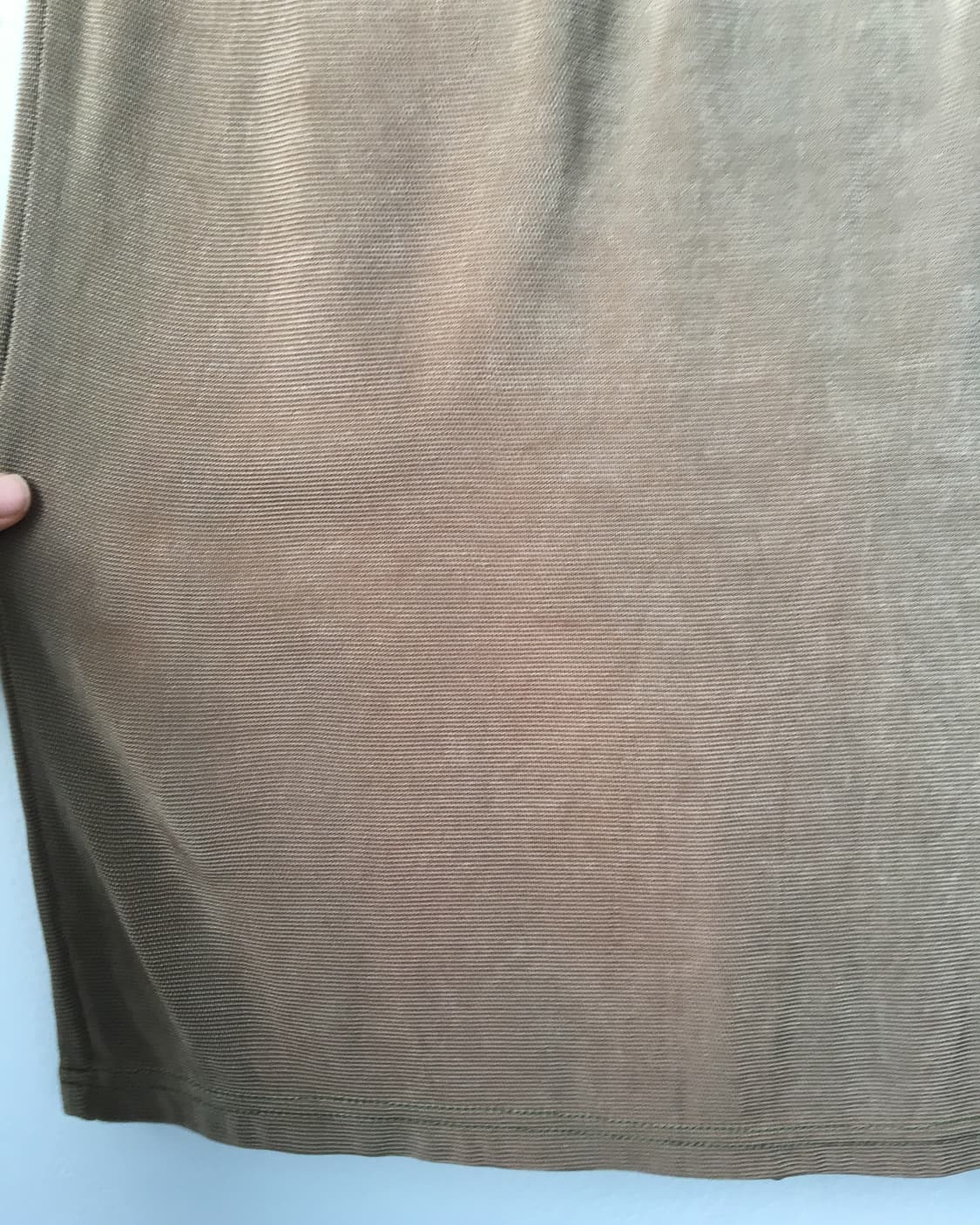 glossy ribbed maxi skirt 상품이미지3