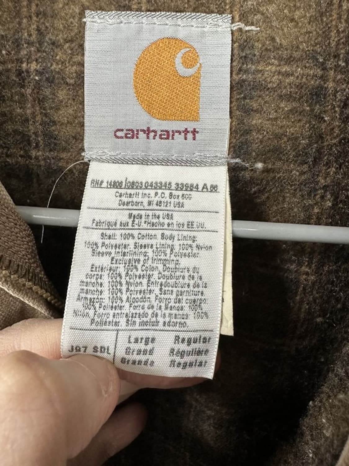 [L] CARHARTT 칼하트 J97 SDL 빈티지 디트로이트자켓 상품이미지8