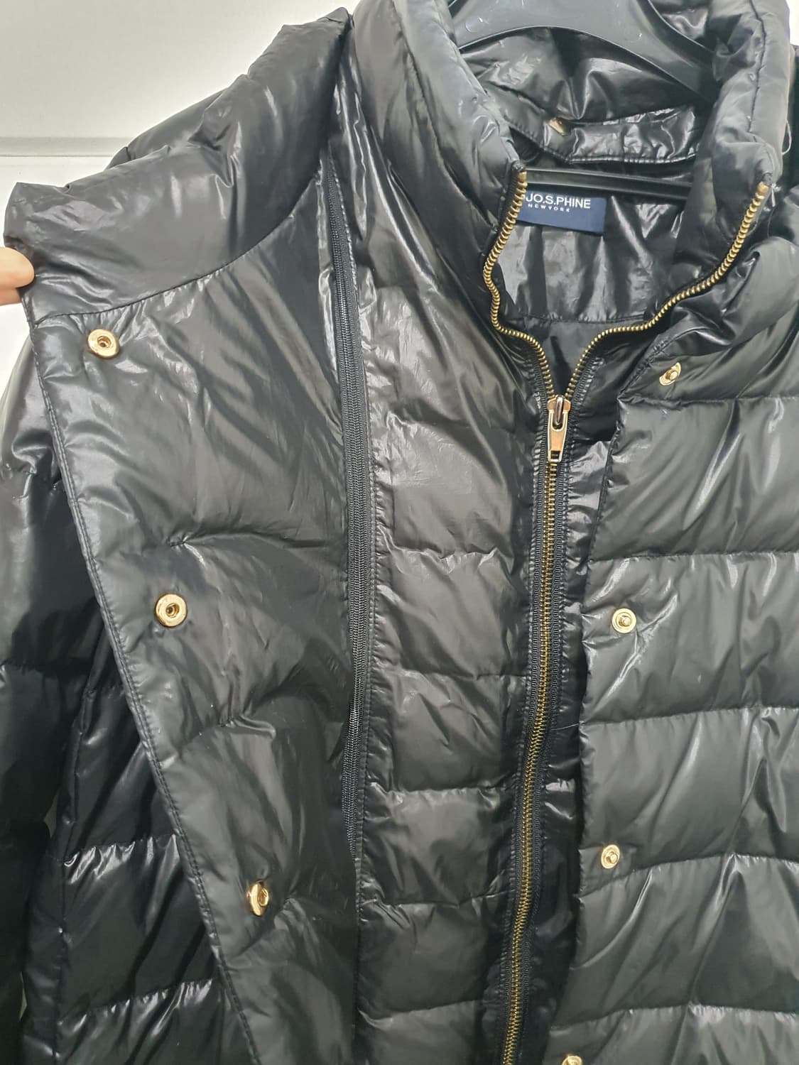 모조에스핀 거위털 이중 패딩 사이즈 55 상품이미지7