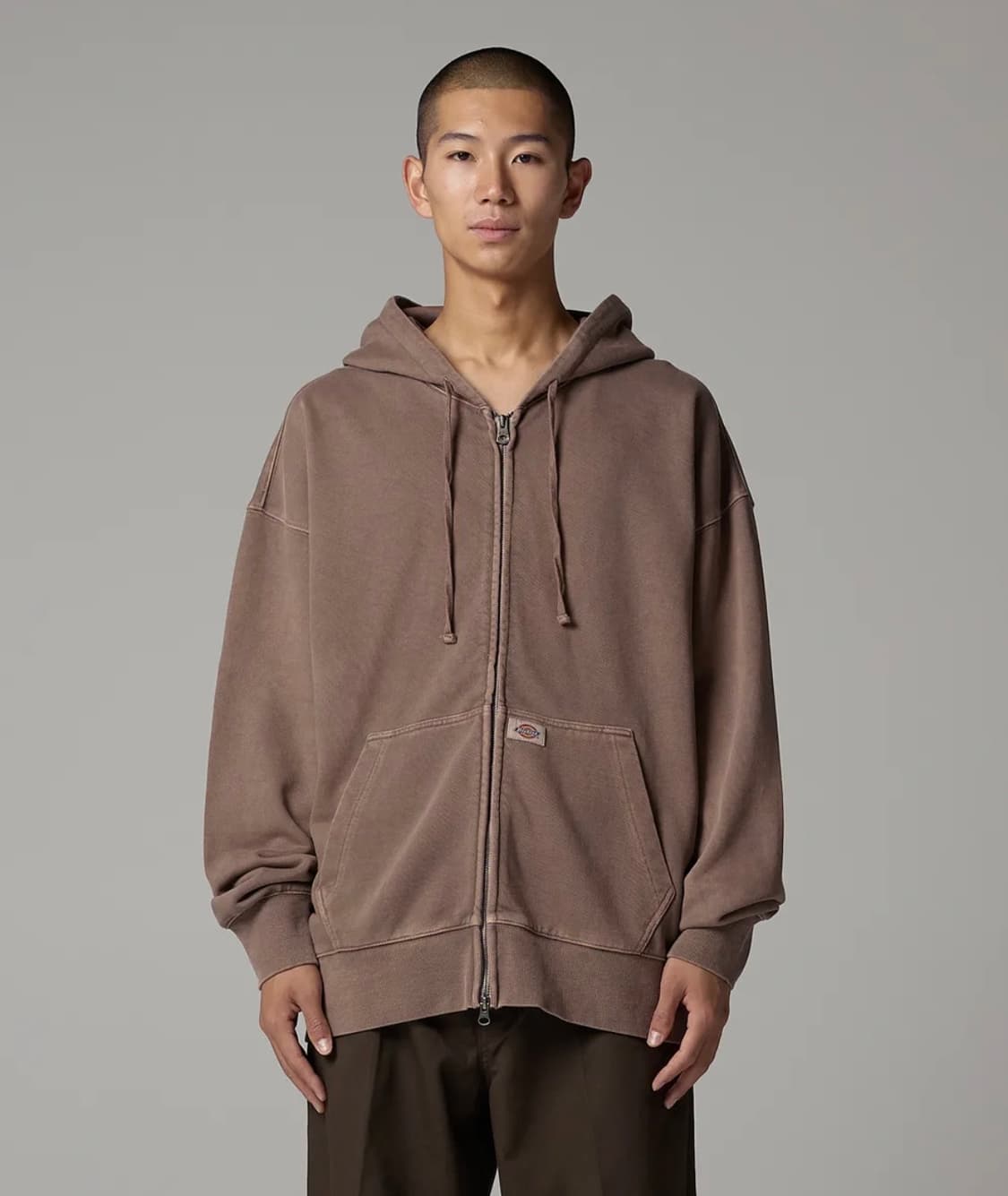 디키즈 베이직 후드집업 브라운 M 상품이미지1