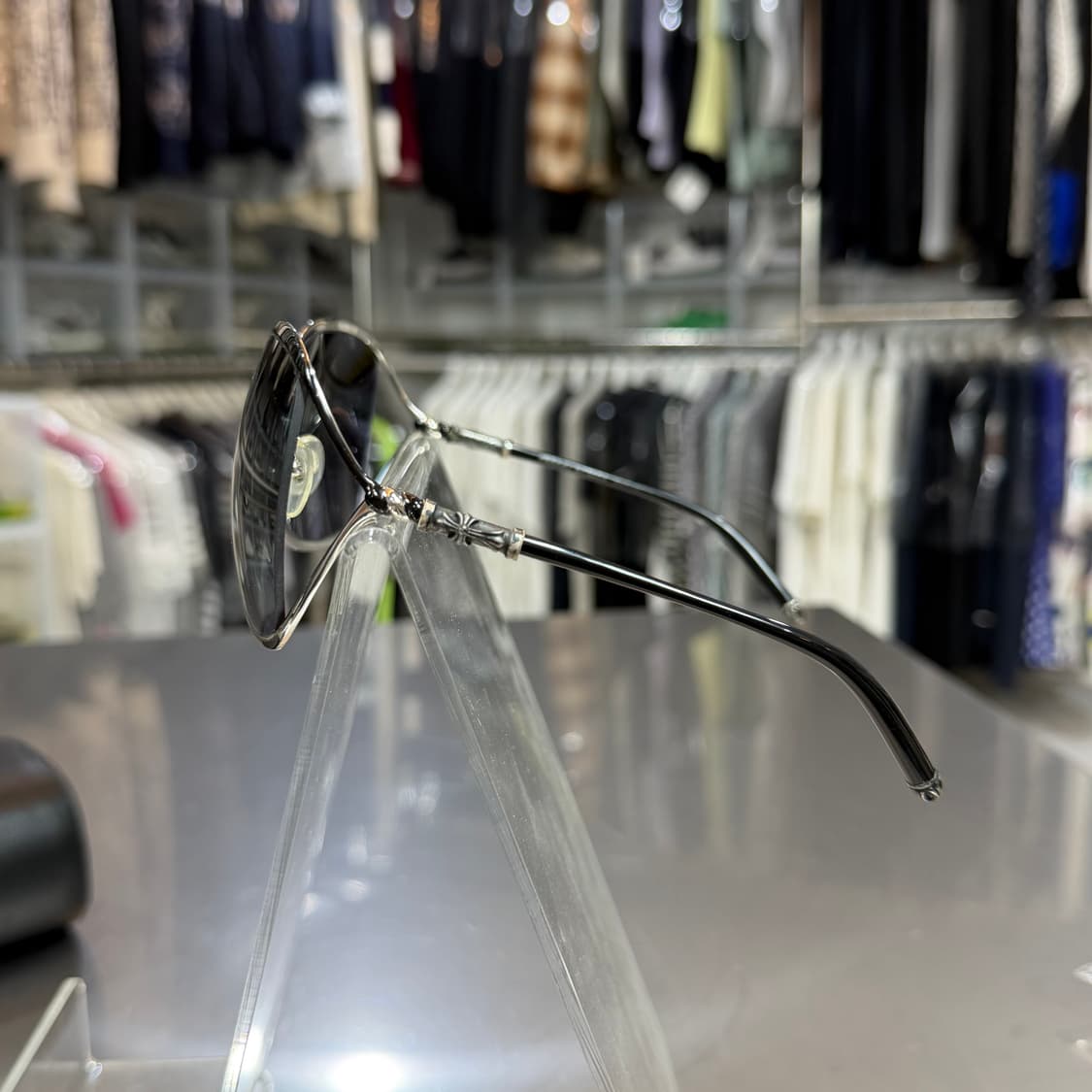 [민트급] 크롬하츠 클래식 실버 선글라스 풀구성품 상품이미지3