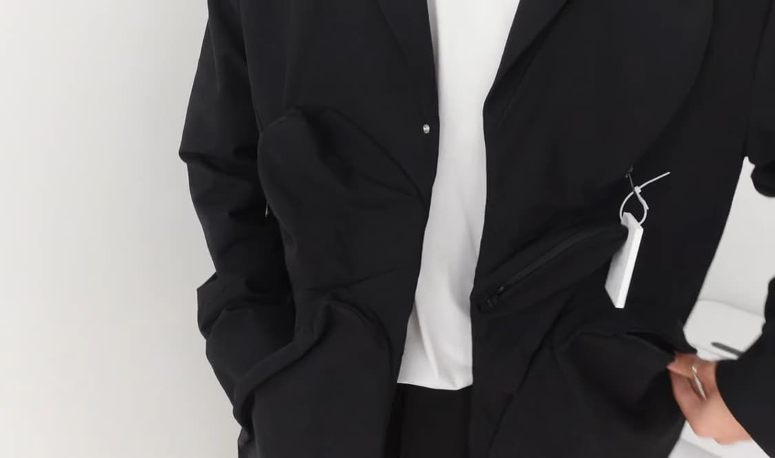 7.0 jacket center (Black) 상품이미지3