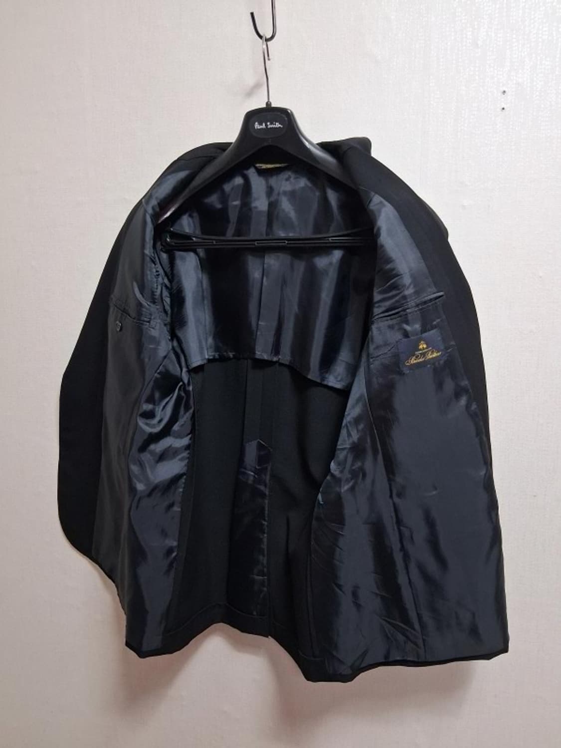 Brooks Brothers 브룩스브라더스 100%순모 검정 정장쟈켓 남 상품이미지3