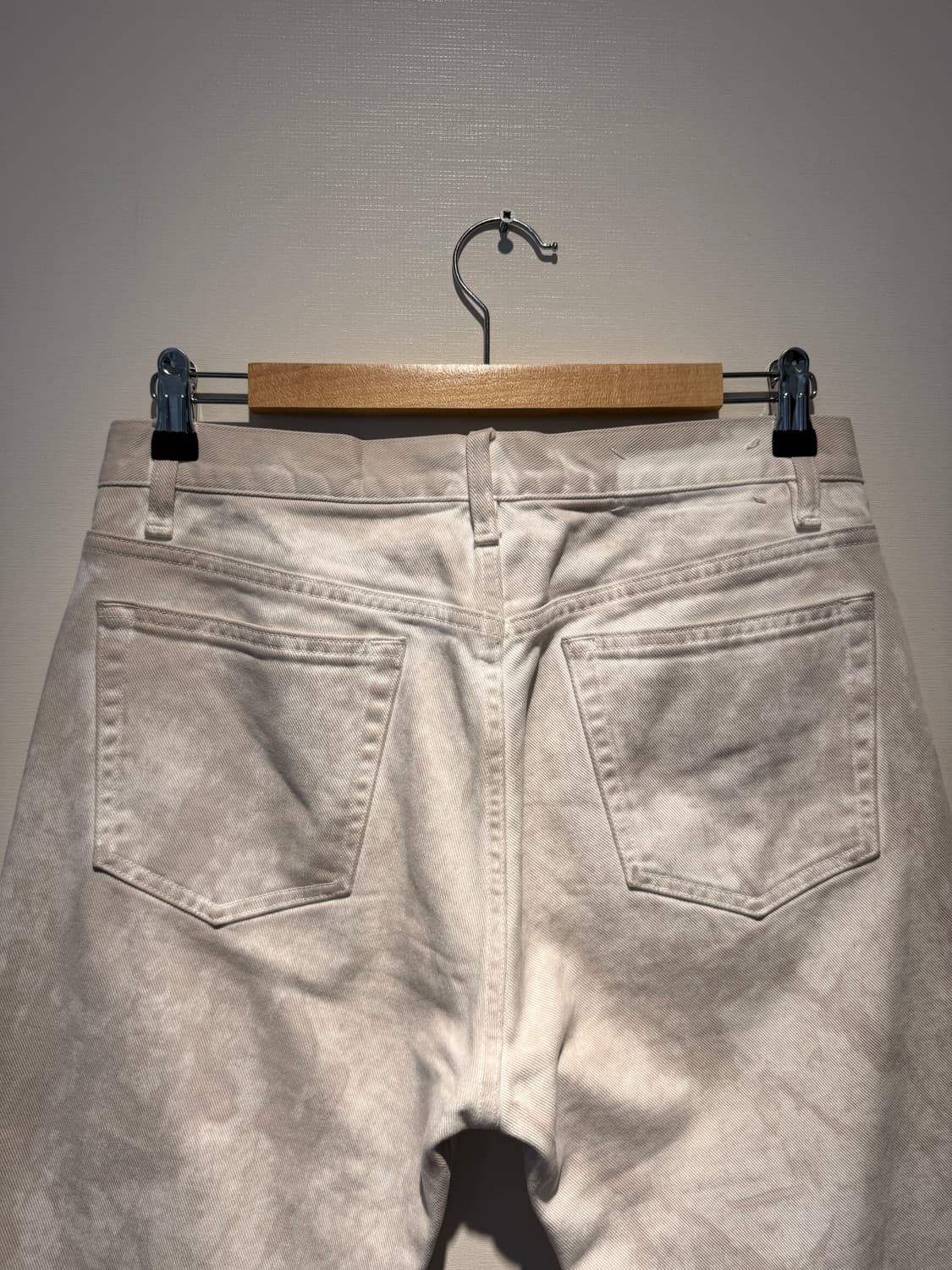 20AW Snow-Washed Cut-off Denim 상품이미지6