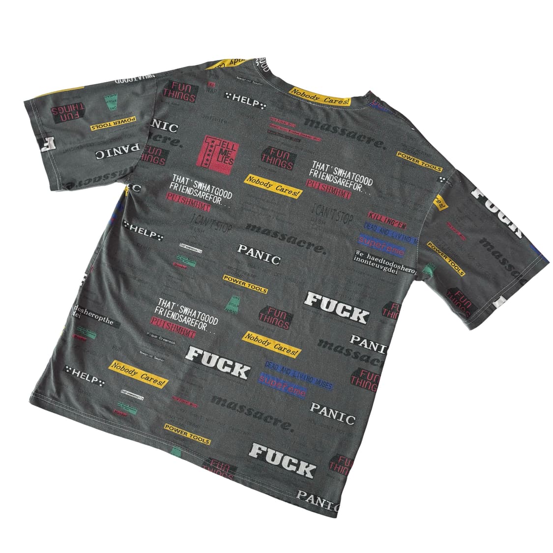 사이버 펑크 그래픽 디스토피아 티셔츠 상품이미지3