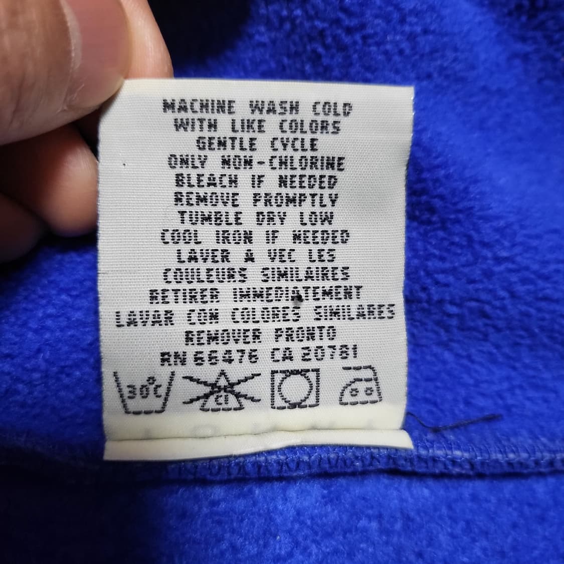 (xl) 타미힐피거 반집업 플리스자켓 타미힐피거  아노락 플리스 상품이미지6