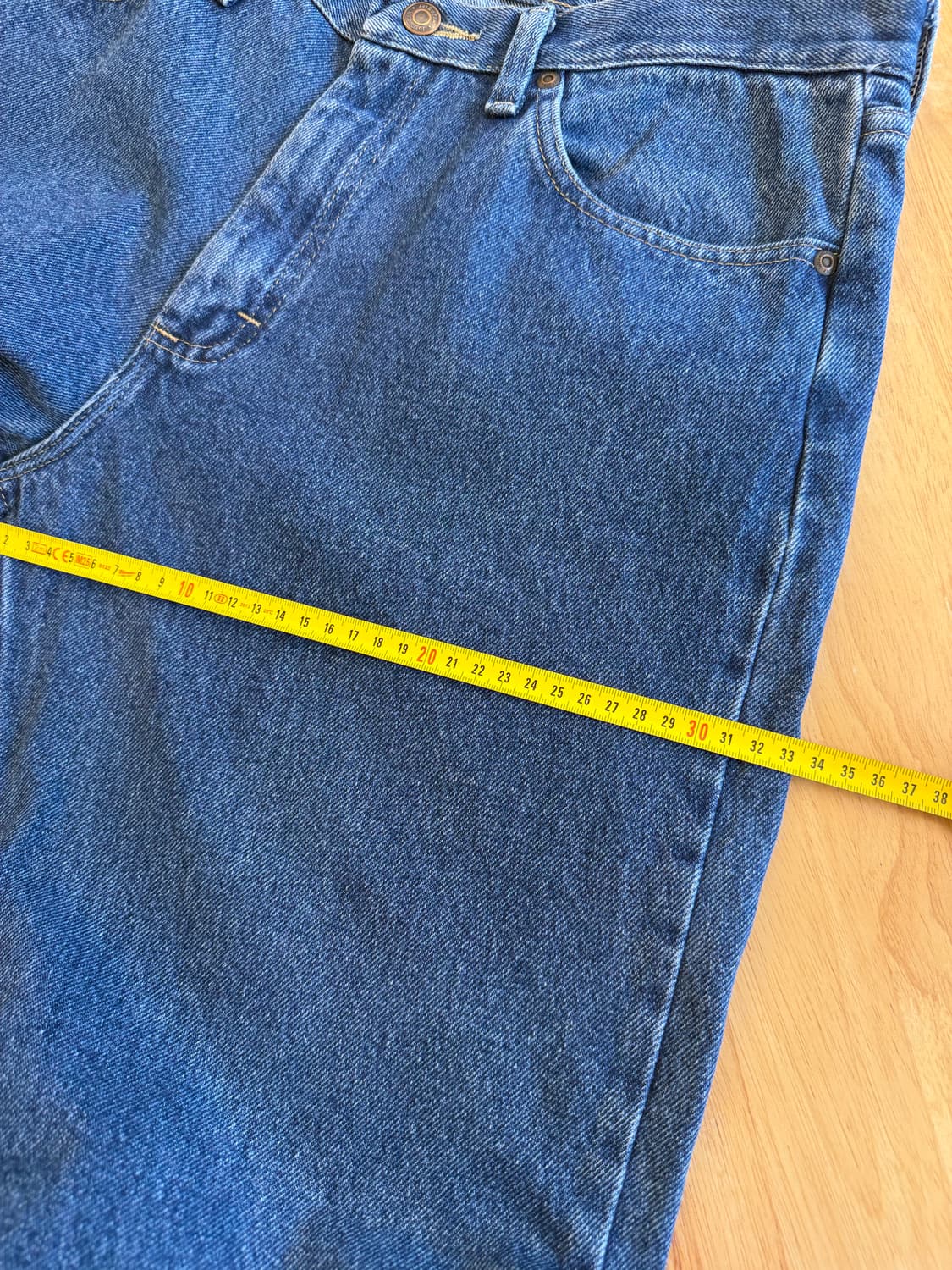 랭글러 릴렉스 핏 인디고 데님 팬츠 상품이미지7