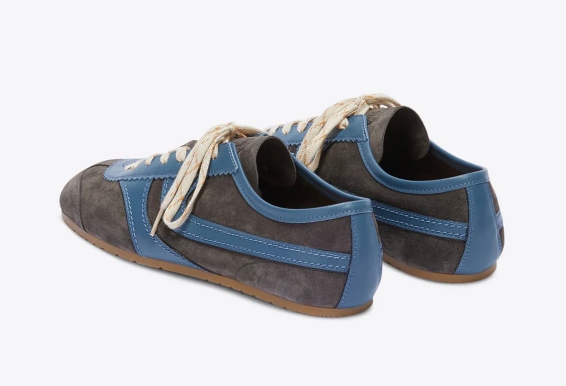 [40,41,42,43]드리스반노튼 26ss 스웨이드 스니커즈/스틸 상품이미지3