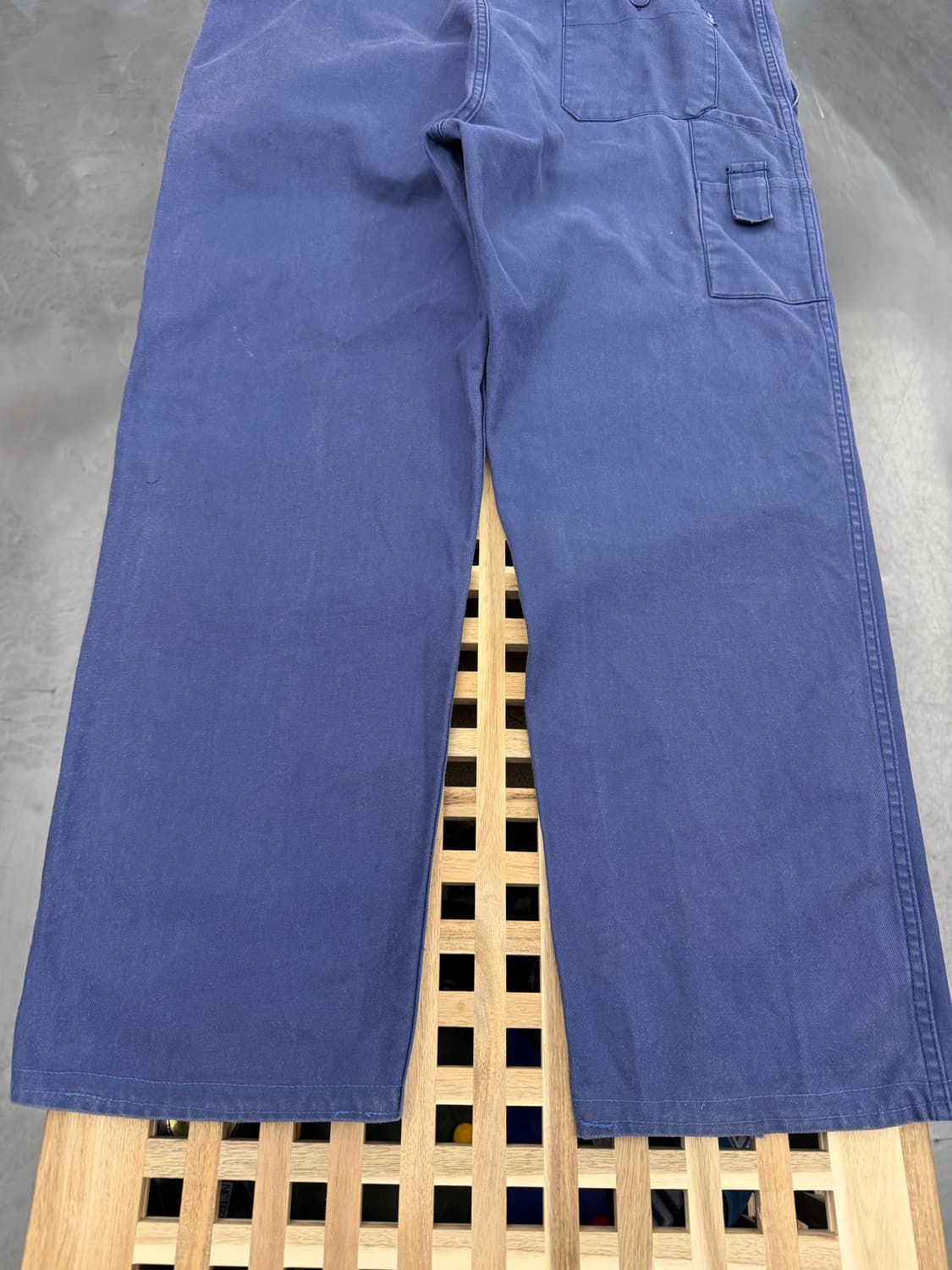1990s LAFODEX DISTRESSED FADE 프렌치워크팬츠 상품이미지9