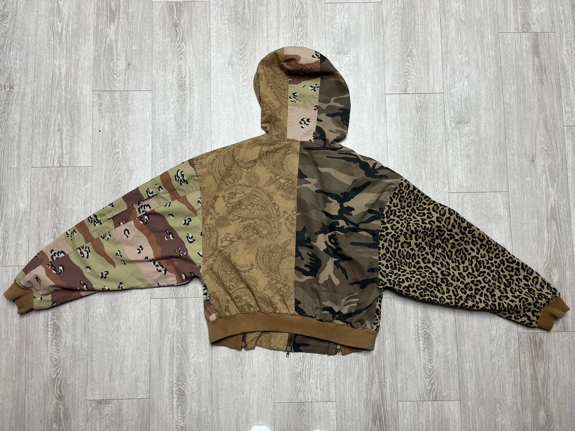 AJOBYAJO CAMOUFLAGE ZIP-UP HOODED JACKET 상품이미지2