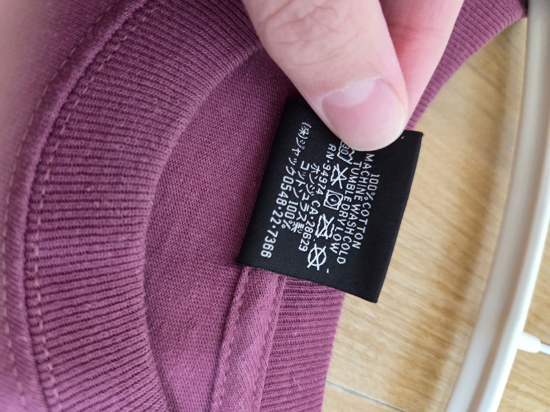 스투시 채인 링크 티셔츠 베리 L사이즈 상품이미지5