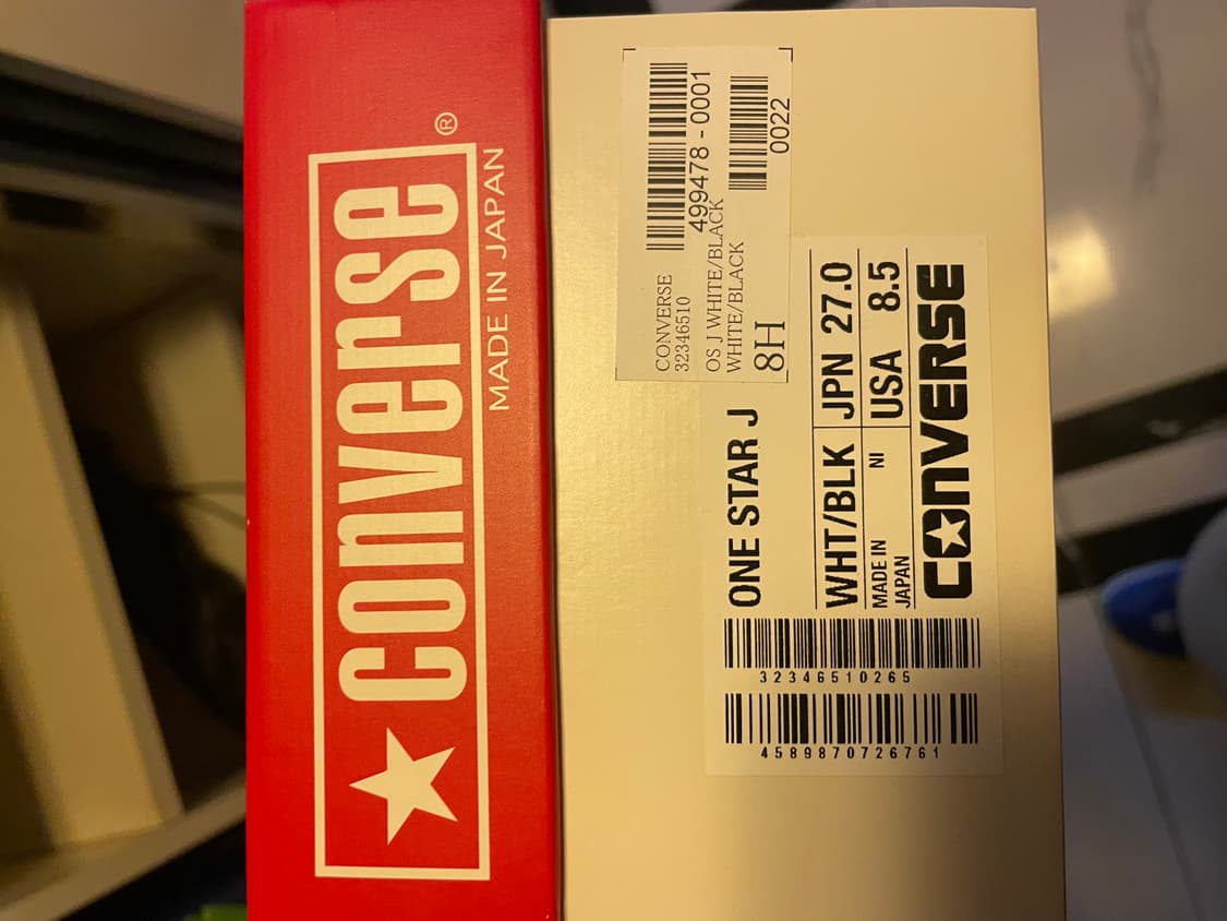 컨버스 재팬 원스타 레더(270size) 상품이미지8