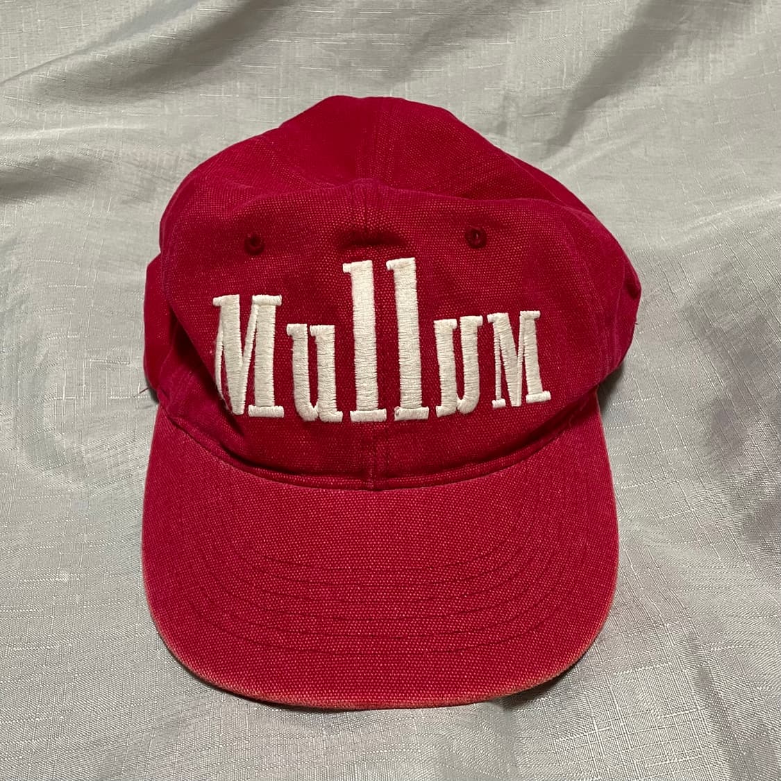 마이네임이즈피터 Mullum 레드 볼캡 상품이미지1
