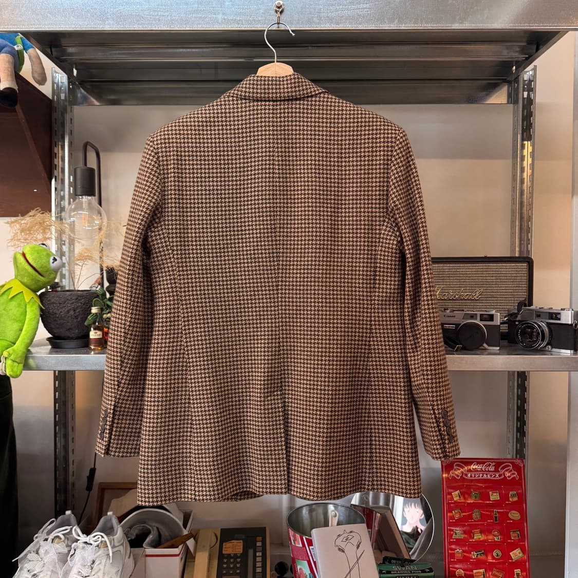 폴로 하운즈투스 패턴 싱글 브레스티드 블레이저 우먼 4사이즈 상품이미지4