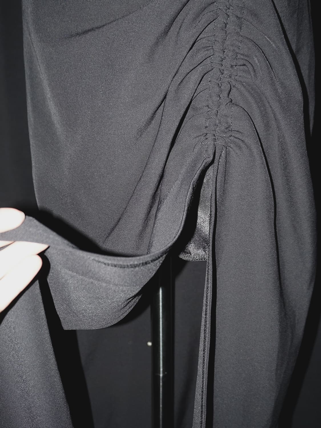 side shirring china skirt  상품이미지4